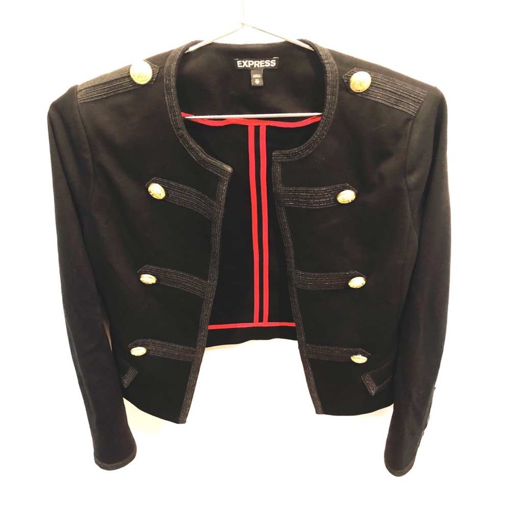 [express]  MILITARY BAND JACKET | XS